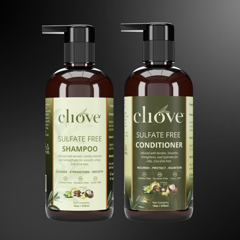 Cliove Sulfate-Free Shampoo & Conditioner Duo (16 oz each)