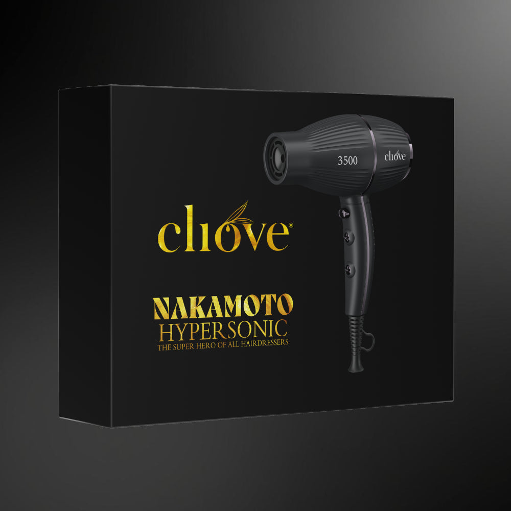 Cliove Nakamoto Hypersonic Hair Dryer – Cliove Organics
