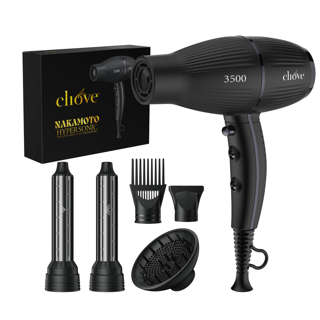 Nakamoto Hypersonic Hair Dryer – Cliove Organics